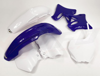 UFO KOMPLET PLASTIKÓW YAMAHA YZ 125 / 250 '06-'14 KOLOR OEM '13-'14 (NIEBIESKI/BIAŁY) (YA314E999)