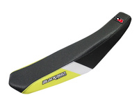 BLACKBIRD POKROWIEC / POSZYCIE NA SIEDZENIE SUZUKI RM 85 '02-'23 DREAM 4 KOLOR CZARNY ŻÓŁTY BIAŁY