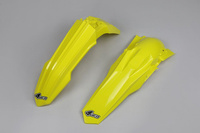 UFO KOMPLET BŁOTNIKÓW SUZUKI RMZ 250 '19-22, RMZ 450 '18-23, KOLOR OEM (ŻÓŁTY) (SU04939102, SU04940102)