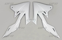 UFO OSŁONY CHŁODNICY SUZUKI RMZ 250 '19-'23, RMZ 450 '18-'23 KOLOR BIAŁY