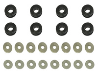 PSYCHIC MOCOWANIA CHŁODNICY KTM / HUSQVARNA / HUSABERG ( 8 KOMPLETÓW PODKŁADEK, TULEJEK I GUM )