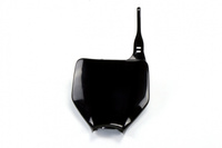 UFO TABLICA NA NUMER STARTOWY KAWASAKI KX 125/250 '03-'08, KXF 250 '04-'08, KXF 450 '06-'08 KOLOR CZARNY - ZASTĘPUJE KA03763001