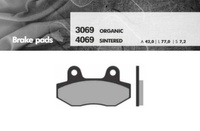 BRENTA KLOCKI HAMULCOWE KH86 SPIEK METALICZNY (ZŁOTE) (FT 4069)