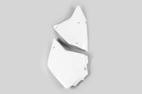 UFO BOCZKI TYLNE KAWASAKI KLX 400R '03-21 (1 SZT. LEWY) KOLOR BIAŁY