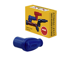 NGK FAJKA NA ŚWIECE (NR 8308) SILIKONOWA, KOLOR NIEBIESKI (WODOODPORNA)