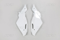 UFO BOCZKI TYLNE HUSQVARNA CR/WR 125 '09-'12 KOLOR BIAŁY