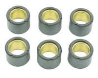 ATHENA ROLKI WARIATORA 6 SZT. 19X15,5 MM 5,8 GR. DERBI ATLANTIS/GP1/DNA/RUNNER/TYPHOON 50, PIAGGIO FLY/FREE/LIBERTY/NRG/ZIP/VESPA ET2/ET4/LX 50