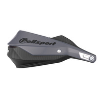 POLISPORT OSŁONY RĄK (HANDBARY) MODEL TRAIL BLAZER CF MOTO 450MT '24-'25 (ADVENTURE PARTS) KOLOR SZARY CZARNY