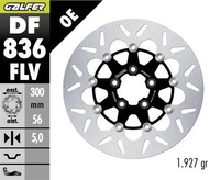 GALFER TARCZA HAMULCOWA TYŁ HARLEY-DAVIDSON (300X56X5) PŁYWAJĄCA