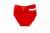 UFO TABLICA NA NUMER STARTOWY GAS GAS MC 65 '21 KOLOR CZERWONY