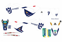 BLACKBIRD WYPRZEDAŻ KOMPLET NAKLEJEK (OKLEIN) HUSQVARNA FC/TC '16-'18, TE/FE '17-'19 REPLICA FACTORY HUSQVARNA 23