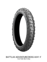 BRIDGESTONE OPONA 100/90-19 BATTLAX ADVENTURECROSS AX41 57Q TL PRZÓD DOT 29/2023