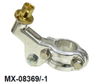 PSYCHIC UCHWYT DŹWIGNI SPRZĘGŁA (KUTY) HONDA CR 80R '96-'02, CR 85R '03-'07, CR 125R/250R '96-'03, XR 250R/400R '96-'04 KOLOR SREBRNY (OEM: 53172-KAE-730)