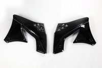 UFO OSŁONY CHŁODNICY KAWASAKI KXF 250 '09-12, KOLOR CZARNY