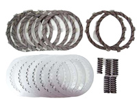 PSYCHIC 2024/05 TARCZE, PRZEKŁADKI I SPRĘŻYNY SPRZĘGŁOWE (KOMPLET) SUZUKI RM 125 '93-'98 (DRC76S)