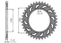 SUNSTAR ZĘBATKA TYLNA 300 48 HONDA XL 650V TRANSALP '01-'07 (JTR300.48) (ŁAŃC. 525) (30048JT)