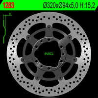 NG TARCZA HAMULCOWA PRZÓD HONDA CBR 1000RR '08-'17 (320X94X5) (6X6,5MM) - ZASTĄPIONA PRZEZ NG1621G - WYPRZEDAŻ