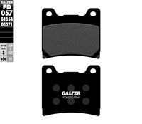 GALFER KLOCKI HAMULCOWE KH088 PÓŁMETALICZNE