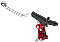 ACCEL UCHWYT DŹWIGNI SPRZĘGŁA KOMPLETNY + HOT START UNIWERSALNY KOLOR CZERWONY (CL-09RD) - PROMOCJA