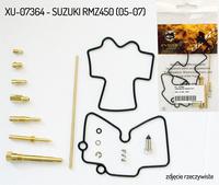 PSYCHIC ZESTAW NAPRAWCZY GAŹNIKA SUZUKI RMZ 450 '05-'07 (26-1466) (NA 1 GAŹNIK)