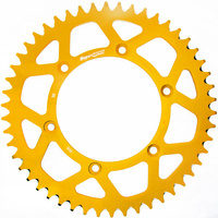 SUPERSPROX ZĘBATKA TYLNA ALUMINIOWA 7075-T6 (ERGAL) 808 50 SUZUKI RM/RMZ (JTR808.50) KOLOR ZŁOTY