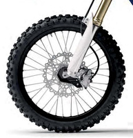 POLISPORT PROMOCJA OSŁONA DOLNEJ CZĘŚCI AMORTYZATORA PRZÓD (Z ZESTAWEM MONTAŻOWYM) KAWASAKI KXF 250/450 '13-20' KOLOR CZARNY