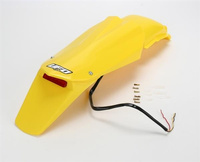 UFO BŁOTNIK TYŁ HUSQVARNA 2T '05-'09, 4T '05-'07 Z LAMPKĄ KOLOR ŻÓŁTY HUSQVARNA