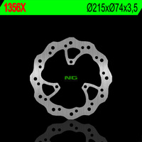 NG TARCZA HAMULCOWA PRZÓD PEUGEOT SPEEDFIGHT 50 '09-'14 (215X74X3,5) (3X8,5MM) WAVE