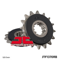 JT ZĘBATKA PRZEDNIA 2068 16 Z GUMĄ HONDA CBR 600F '99-'14, CBR 600RR '03-'16, XL 1000V, CRF 1000L, CBR 1000RR (206816JTRB) (ŁAŃC. 525)