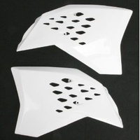 UFO OSŁONY CHŁODNICY KTM SX-SXF-EXC '09-'10 KOLOR BIAŁY = KT03095041 - WYCOFANE Z OFERTY - WYPRZEDAŻ