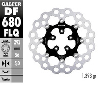 GALFER TARCZA HAMULCOWA PRZÓD HARLEY-DAVIDSON (292X56X5) PŁYWAJACA CUBIQ