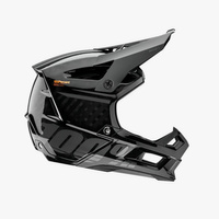 100 PROCENT MTB KASK ROWEROWY MODEL AIRCRAFT 2 COMPOSITE BLACK KOLOR CZARNY/SZARY ROZMIAR XL (61-64 CM)