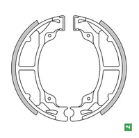 NEWFREN SZCZĘKI HAMULCOWE TYŁ KAWASAKI KD 80 '88-'90, KDX 200 '83-'88, KH 125 '77-'81, KX 125 '82-'85 (110X30MM)