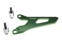 ACCEL OSŁONA ZĘBATKI PRZEDNIEJ YAMAHA YZF 250/450 '14-20, 250/450X '16-19, WRF 250/450 '16-19, KAWASAKI KXF 250 '04-'16, SUZUKI RMZ 250 '04-'06 KOLOR ZIELONY