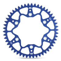 MOTO-MASTER ZĘBATKA TYLNA ALUMINIOWA T7075 (ERGAL) 270 50 (27050) KOLOR NIEBIESKI YAMAHA YZ/YZF '99-'18 WRF '01-'18 (JTR251.50) (ŁAŃC. 520)