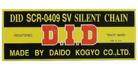 DID SCR0409SV-128 ŁAŃCUSZEK ROZRZĄDU (128-OGNIW) ZAKUTY (ZAMKNIĘTY)
