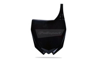 POLISPORT POLE NUMEROWE (PLASTRON) YAMAHA YZ 125/250 15-'20; YZ 250F '14-'18; YZ 450F '14-'17 KOLOR CZARNY