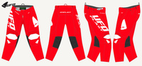UFO SPODNIE BAMBERG CROSS KOLOR CZERWONY/BIAŁY ROZMIAR XL / EU54 / US36 - KOLEKCJA 2024