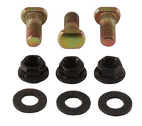ALL BALLS SZPILKI, PODKŁADKI I NAKRĘTKI KOŁA PRZEDNIEGO / TYLNEGO M10X 1,25 SUZUKI LT-80 87-06, LT-Z 90 QUADSPORT 07-17 - PATRZ OPIS DODATKOWY