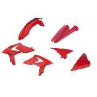 POLISPORT WYPRZEDAŻ KOMPLET PLASTIKÓW BETA 2T/4T '18-'19 KOLOR CZERWONY