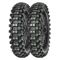 MITAS OPONA 120/90-18 TERRA FORCE-EX MH SUPER LIGHT 65M TT (ZIELONY PASEK) TYŁ DOT 04/2025 (460121) (ZAMIENNIK:70000185)