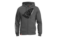 UFO 2025/09 BLUZA Z KAPTUREM KOLOR SZARY ROZMIAR M 100% BAWEŁNY - KOLEKCJA 2025