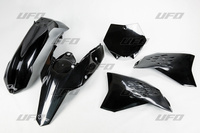 UFO KOMPLET PLASTIKÓW KTM SX/SXF '07-'10 KOLOR CZARNY (KT506E001)