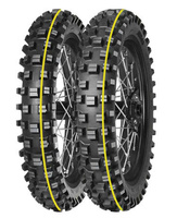 MITAS OPONA 110/90-19 TERRA FORCE-EX XT SUPER 62R TT (ŻÓŁTY PASEK) TYŁ DOT 19/2025 (460105) (zamiennik:70000285)