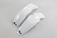 UFO KOMPLET BŁOTNIKÓW HONDA CRF 150R '07-'23, KOLOR BIAŁY (HO04617041 , HO04618041)