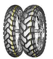 MITAS OPONA 140/80B18 E-07+ ENDURO TRAIL 70T TL M+S DAKAR (ŻÓŁTY PASEK) TYŁ DOT 15/2023 (24418) WYCOFANE (ZAMIENNIK:70001039)