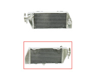 PSYCHIC CHŁODNICA KTM 85 SX '13-16 WZMOCNIONA O STANDARDOWEJ POJEMNOŚCI LEWA (SZT.) (Z KORKIEM)