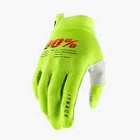100 PROCENT RĘKAWICE CROSS/ENDURO MODEL ITRACK FLUO YELLOW KOLOR ŻÓŁTY FLUO ROZMIAR XL