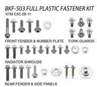 ACCEL KOMPLET ŚRUB DO PLASTIKÓW KTM EXC '08-11 (BKF-503)
