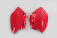 UFO BOCZKI TYLNE HONDA CRF 450R '05-06, KOLOR CZERWONY